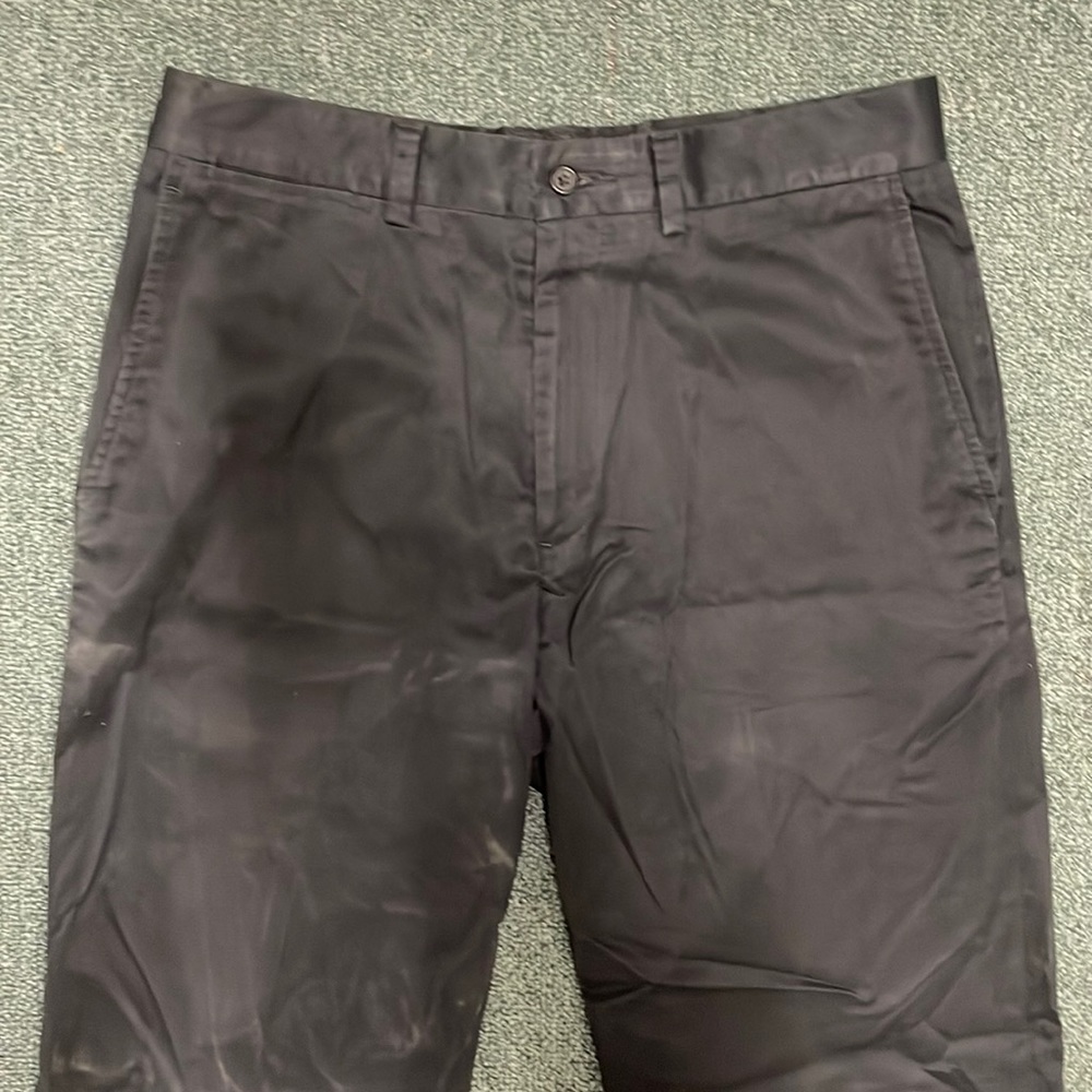 J Crew black dress chinos 32” waist 30” length
